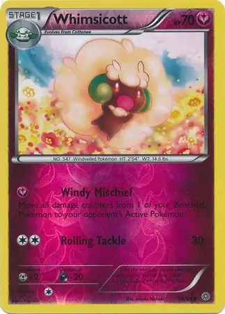 56/98 Whimsicott AOR Uncommon Reverse Holo