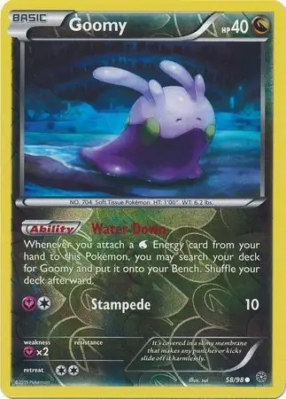 58/98 Goomy AOR Common Reverse Holo