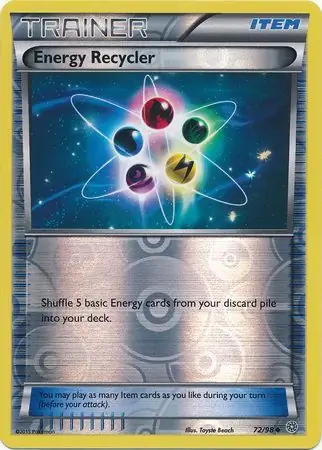 72/98 Energy Recycler AOR Uncommon Reverse Holo