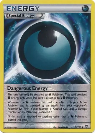 82/98 Dangerous Energy AOR Uncommon Reverse Holo