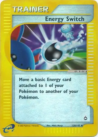 120/147 Energy Switch AQ Uncommon Reverse Holo