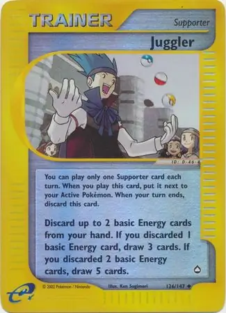 126/147 Juggler AQ Uncommon Reverse Holo