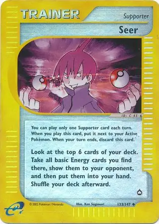 133/147 Seer AQ Uncommon Reverse Holo