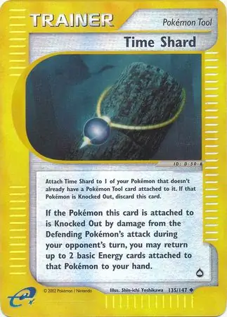 135/147 Time Shard AQ Uncommon Reverse Holo