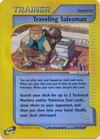 137/147 Traveling Salesman AQ Uncommon Reverse Holo