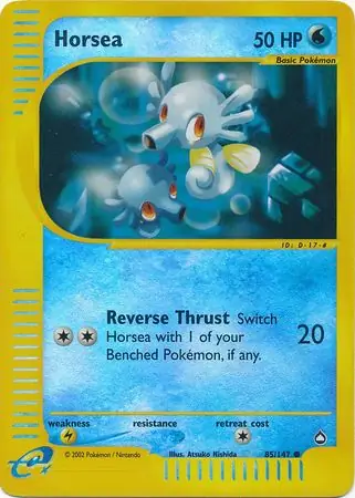 85/147 Horsea AQ Common Reverse Holo