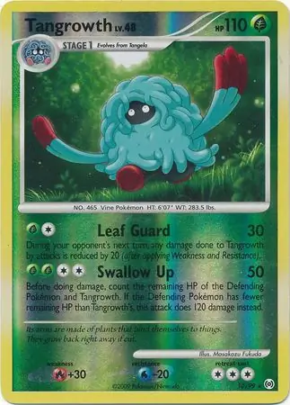 10/99 Tangrowth AR Rare Holo Reverse Holo