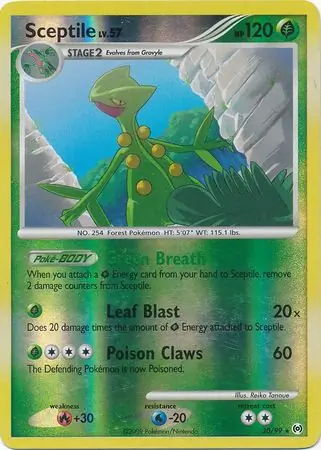 30/99 Sceptile AR Rare Reverse Holo