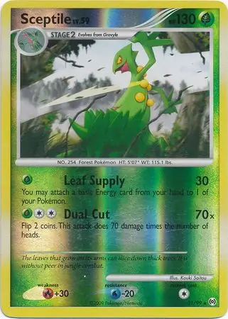 31/99 Sceptile AR Rare Reverse Holo