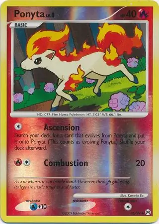 46/99 Ponyta AR Uncommon Reverse Holo