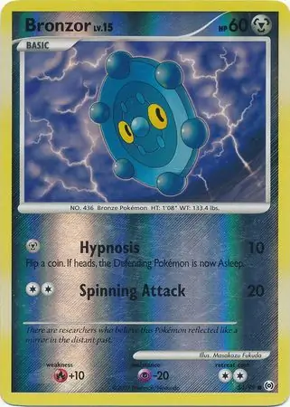 54/99 Bronzor AR Common Reverse Holo