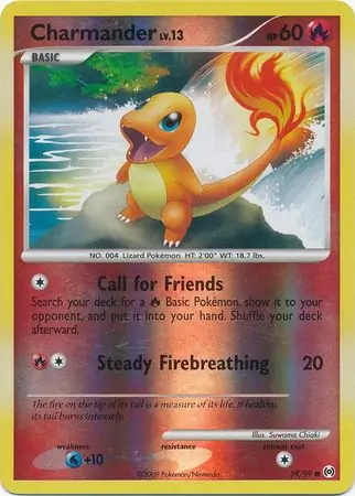 59/99 Charmander AR Common Reverse Holo