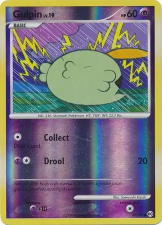 66/99 Gulpin AR Common Reverse Holo