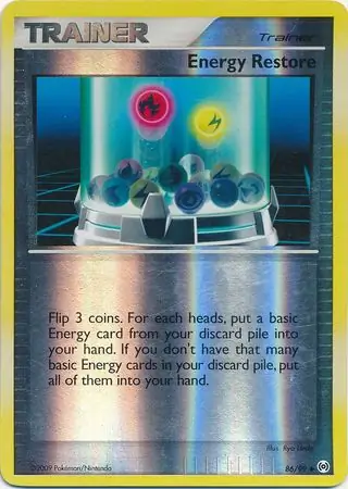86/99 Energy Restore AR Uncommon Reverse Holo