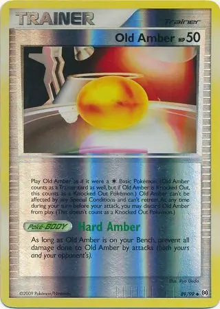 89/99 Old Amber AR Uncommon Reverse Holo