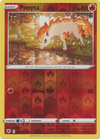 021/189 Ponyta ASR Common Reverse Holo