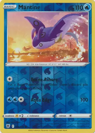034/189 Mantine ASR Common Reverse Holo