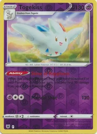 057/189 Togekiss ASR Rare Holo Reverse Holo