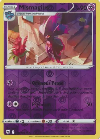 059/189 Mismagius ASR Rare Reverse Holo