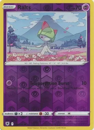 060/189 Ralts ASR Common Reverse Holo