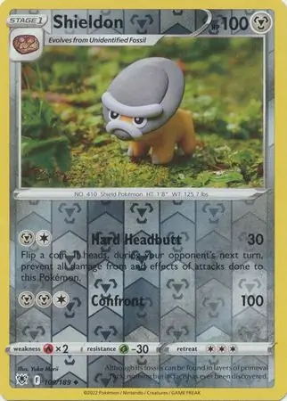 109/189 Shieldon ASR Uncommon Reverse Holo