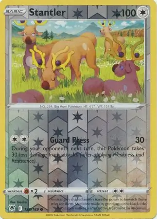125/189 Stantler ASR Common Reverse Holo