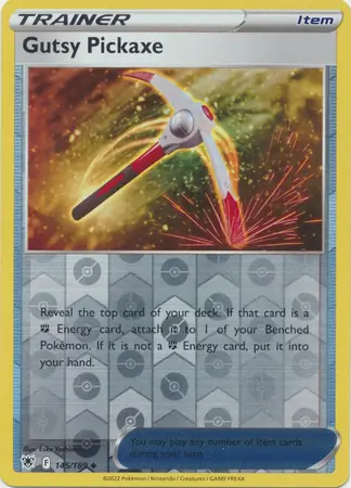 145/189 Gutsy Pickaxe ASR Uncommon Reverse Holo