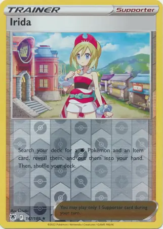 147/189 Irida ASR Rare Holo Reverse Holo