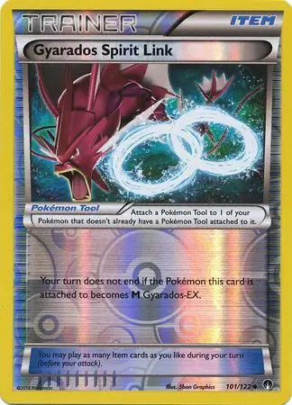 101/122 Gyarados Spirit Link BKP Uncommon Reverse Holo