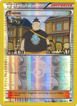 112/122 Tierno BKP Uncommon Reverse Holo