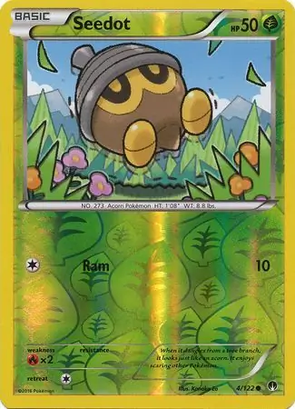 4/122 Seedot BKP Common Reverse Holo