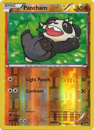 71/122 Pancham BKP Common Reverse Holo
