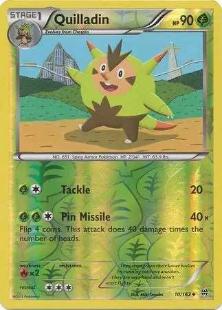 10/162 Quilladin BKT Uncommon Reverse Holo