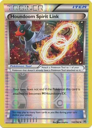 142/162 Houndoom Spirit Link BKT Uncommon Reverse Holo