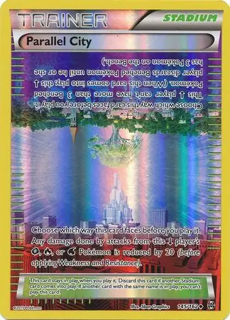 145/162 Parallel City BKT Uncommon Reverse Holo