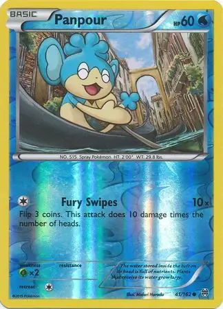 41/162 Panpour BKT Common Reverse Holo