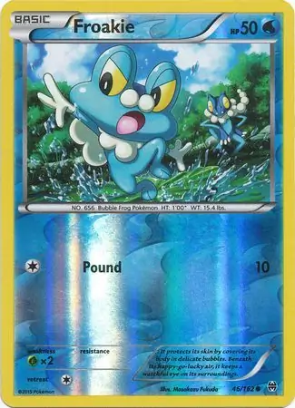 46/162 Froakie BKT Common Reverse Holo