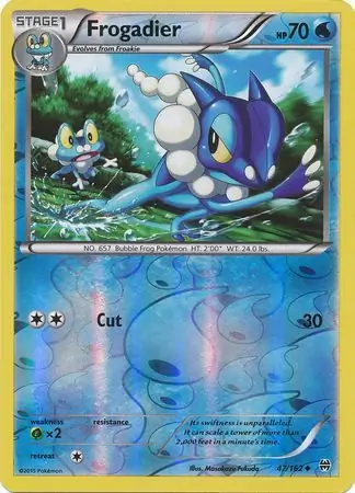 47/162 Frogadier BKT Uncommon Reverse Holo