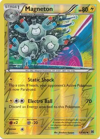 53/162 Magneton BKT Uncommon Reverse Holo