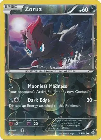 89/162 Zorua BKT Common Reverse Holo