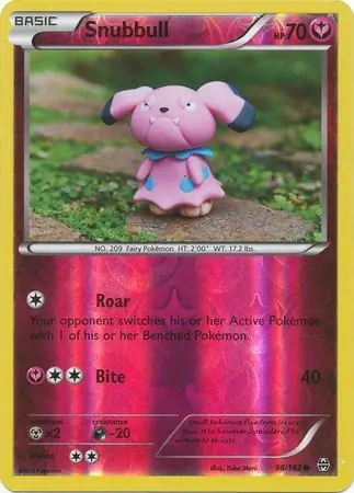 98/162 Snubbull BKT Common Reverse Holo