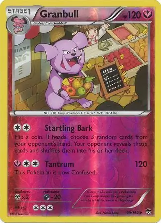 99/162 Granbull BKT Uncommon Reverse Holo