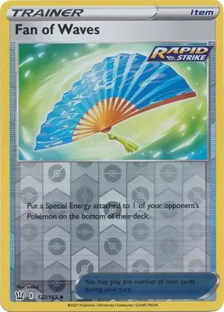 127/163 Fan of Waves BST Uncommon Reverse Holo