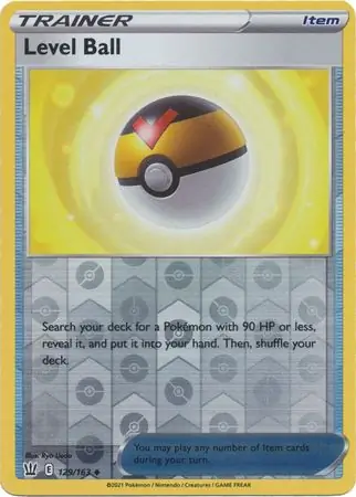 129/163 Level Ball BST Uncommon Reverse Holo