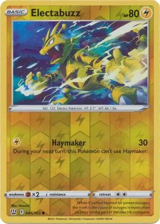044/163 Electabuzz BST Common Reverse Holo