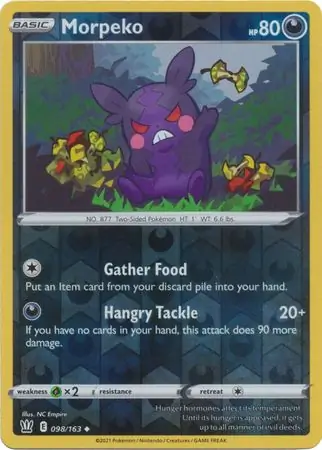 098/163 Morpeko BST Uncommon Reverse Holo