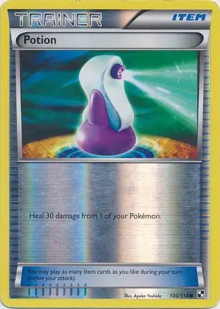 100/114 Potion BLW Common Reverse Holo