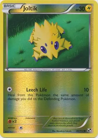 45/114 Joltik BLW Common Reverse Holo