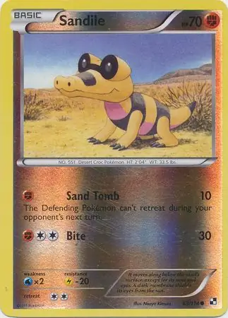 63/114 Sandile BLW Common Reverse Holo