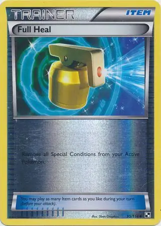 Full Heal Black & White 95/114 Uncommon Reverse Holo